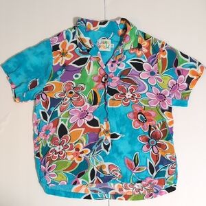 Vintage Jams World Hawaiian Print Shirt